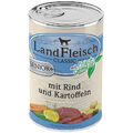 LandFleisch | Senior Rind und Kartoffeln- 12 x 400g ¦ Nassfutter (4,16 EUR/kg)