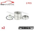 RADLAGERSATZ RADLAGER SATZ HINTEN FEBEST DAC30620048-KIT 2PCS V NEU OE QUALITÄT
