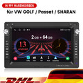 Für VW Polo 9N Golf 4 Passat B5 T5 Android 13 64G Autoradio Carplay GPS NAVI SWC