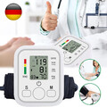Digital Blutdruckmessgerät Oberarm LCD Blutdruck Monitor Automatische-Pulsmesser
