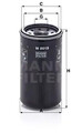 Ölfilter Anschraubfilter W 8018 MANN-FILTER für ISUZU D-MAX I