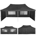 Faltpavillon 3x6m Pavillon Wasserdicht Partyzelt Gartenzelt UV mit  Seitenteilen