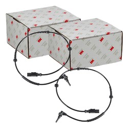 2X NK ABS-SENSOR RADDREHZAHL VORNE LINKS+RECHTS passend für FIAT 500L