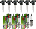 6x ESEN SKV Zündspule + DENSO Zündkerze für Opel Vectra C Caravan Saab 9-3