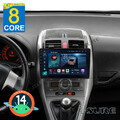 4G+64G Android 14 Autoradio CarPlay GPS NAVI DSP Für Toyota Auris E15 2006-2012