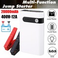 20000mAh Auto KFZ Starthilfe Jump Starter Ladegerät Booster Powerbank für Handy