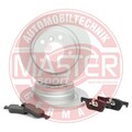2x Bremsscheibe Bremsbeläge Voll hinten für BMW 1er F20 F21 2 Cabriolet F23