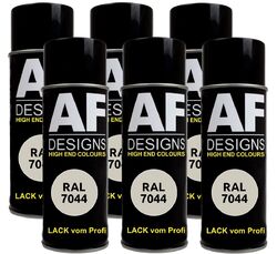 RAL Lack Spraydose 6er Pack Autolack Sprühdose matt Buntlack