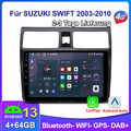 Für SUZUKI SWIFT III EZ MZ 2003-2010 Android 13 Autoradio GPS NAVI SWC DAB 4+64G
