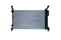 NRF KÜHLER WASSERKÜHLER MOTORKÜHLER 53106A für MERCEDES-BENZ