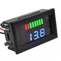 12V-72V Auto Marine Motorrad LED / Digital Voltmeter Spannung Messgerät Batterie
