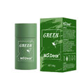 Green Tea Purifying Clay Stick Mask Grün Tee Oil-Control Anti-Acne Fine Solid