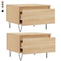 1/2er Set Couchtische Holz Sofatisch Beistelltisch Kaffeetisch Wohnzimmermöbel