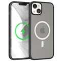 EAZY CASE für iPhone 14 Plus Outdoor Case mit MagSafe Matt Handyhülle Schwarz
