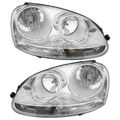 Halogen Scheinwerfer Set für VW Golf 5 10.03-08.08 H7/H7 mit Motor