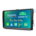 VWA12S Für VW Skoda Seat Android 13 8Kern 6+64G Autoradio 9" Navi CarPlay 4G LTE