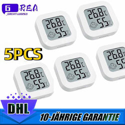 Mini Digital Thermometer Hygrometer innen für Innenraum Babyraum Wohnzimmer Büro