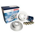 BOSCH BREMSSCHEIBEN 234mm BELÄGE HINTEN passend für HYUNDAI i10 + KIA PICANTO