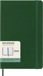 Moleskine 12 Monate Wochen Notizkalender 2025, Large/A5, 1 Wo = 1 Seite,...