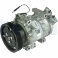1x Kompressor, Klimaanlage DELPHI TSP0159853 passend für RENAULT DACIA