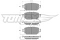 Bremsbelagsatz Scheibenbremse TOMEX Brakes TX 18-69 für MAZDA BM BN CX DK BMLFP