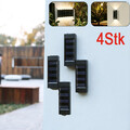 4X LED Solarleuchte Wandlampe Wandleuchten Licht Up Down Außen Garten Solarlampe