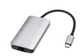 Amazon Basics 4-in-1-USB-C-Adapter mit USB-C auf HDMI, Ethernet-Anschluss T4218B