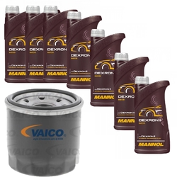 7 L MANNOL Dexron II VAICO Getriebeölfilter für Subaru Forester 2.0 AWD Legacy