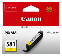 Canon Original Patronen CLI-581 Pixma TR7550 TR8550 TS6150 TS6151 TS8150 gelb