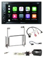 Pioneer Lenkrad USB DVD Bluetooth DAB 2DIN Autoradio für Nissan X-Trail T31 2007