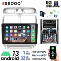 9" Android 13 Apple Carplay Autoradio Für Peugeot 307 2002-2013 32G GPS RDS Kam