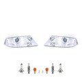 Scheinwerfer Set Halogen kompatibel zu Skoda Octavia 1Z 04-08 Leuchtmittel Li Re