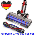 Bürste kompatibel für Dyson V7, V8, V10, V11, V15 Staubsauger mit 4-LED DHL DE