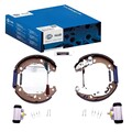 HELLA BREMSBACKEN-SATZ 180mm HINTERACHSE passend für FORD FIESTA KA | 8DB 355