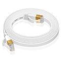 15m CAT 7 Netzwerkkabel Patchkabel Flachkabel RJ45 PC LAN Kabel Ethernet Flach
