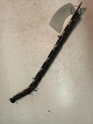 MERCEDES-BENZ C W204 Stoßstangenhalter hinten rechts A2048800430 2.14 27059425