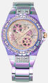Guess Damen Uhr NEU mit Etikett purple lila