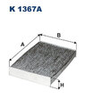 FILTRON K 1367A Filter, Innenraumluft für MERCEDES-BENZ,NISSAN,RENAULT
