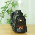 Train Air Cool Mist Luftbefeuchter Aroma Ätherisches Öl Diffusor 300ml. Leuchten SCHWARZ