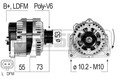 Lichtmaschine Generator Lima ERA 210827A für OPEL ZAFIRA TOURER P12 ASTRA GTC