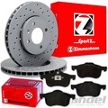 Zimmermann SPORT BREMSSCHEIBEN 305mm + BELÄGE VORNE für VOLVO V70 XC70 S60 S80