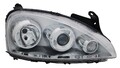 Scheinwerfer rechts für Opel Corsa C / Combo 2003- H7 Halogen Streuscheibe LWR