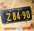USA Nummernschild/ US Kennzeichen/license plate/Hot Rod *New York 1930*