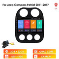 32GB Android 11 DAB+ Autoradio Carplay GPS WiFi für Jeep Compass Patriot 2011-17