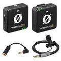 Rode Wireless ME Drahtlos Mikrofon-System mit Smartlav und ADP03 Adapter