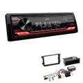 JVC KD-X282DBT Auto Radio Bluetooth DAB+ USB für Seat Toledo IV schwarz Canbus