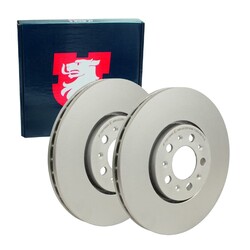 2x JP GROUP BREMSSCHEIBEN Ø288mm BELÜFTET VORNE passend für AUDI A1 A3 SEAT
