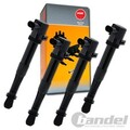4x NGK Zündspule passend für FIAT DOBLO CARGO FIAT STILO 192 MULTI WAGON 1.6 16V
