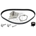 1x Wasserpumpe + Zahnriemensatz FEBI BILSTEIN 32731 passend für RENAULT DACIA