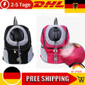 Hunde Transportbox haustier rucksack Katzen Mesh Reisen Tragetasche Faltbare DE